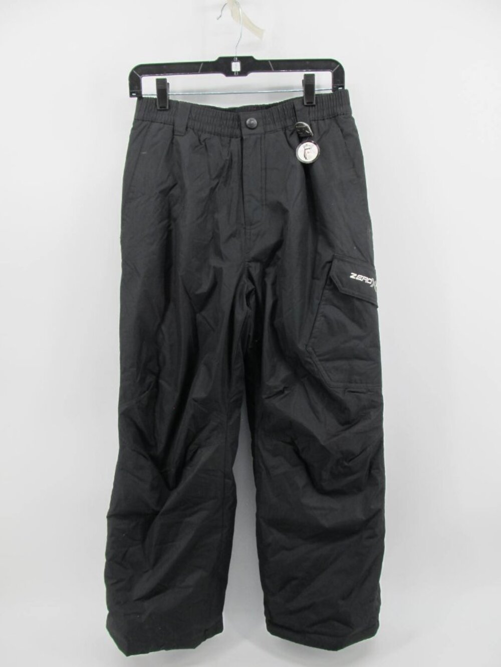 ZeroXposur Boys Snow Pants Size L 14/16 Black Insulated Water Resistant NWOT Ski
